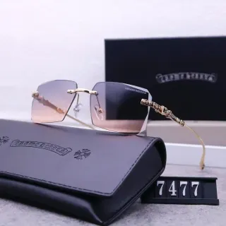 Chrome Hearts CH Cross Sunglasses Pink Gradient — seller product photo