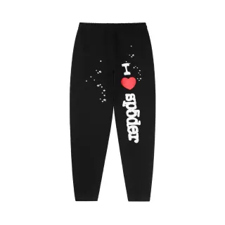 SP5DER I Love Spider Black Sweatpants — seller product photo