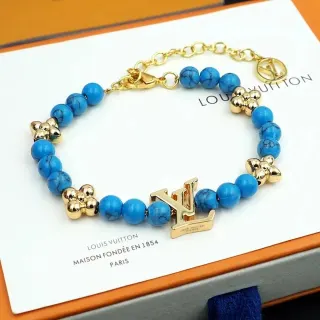 Louis Vuitton Tabi Blue Bead Bracelet — seller product photo