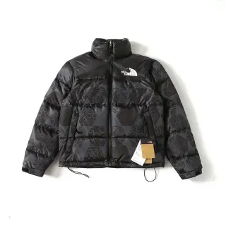 The North Face Nuptse Black Down Jacket — seller product photo