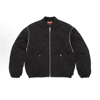Supreme SUP-29 Diamond Quilted Bomber Jacket Black — seller product photo