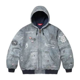 Supreme SUP-15 Distressed Denim Hoodie Jacket — seller product photo