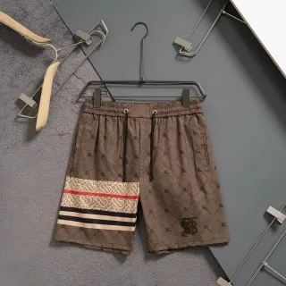 Burberry TB Monogram Shorts Brown Casual — seller product photo